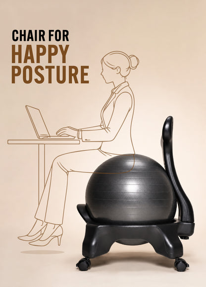 Dr. SitWell™ Active Sitting Ball Chair